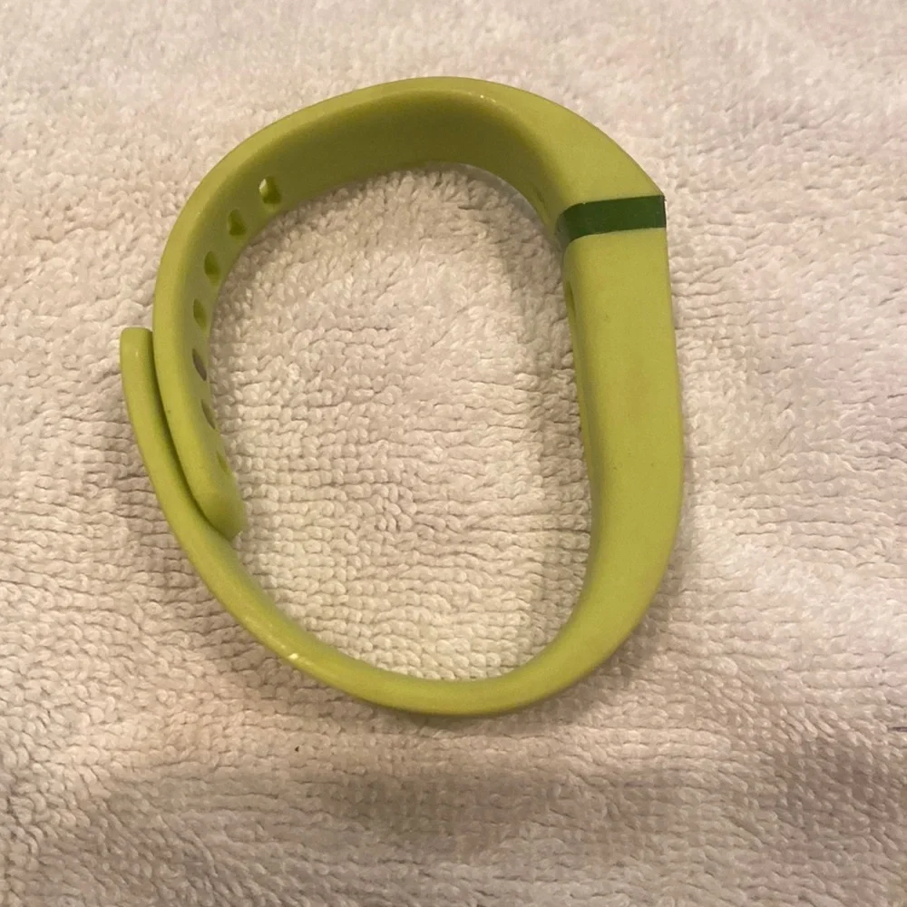 Neon green Fitbit case